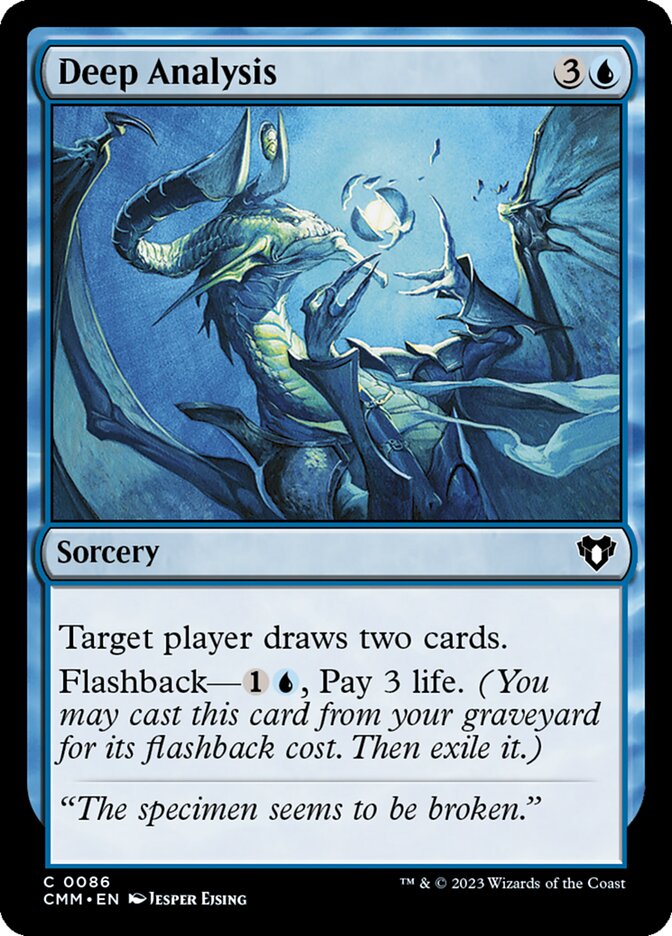 Deep Analysis, Commander Masters · 0086