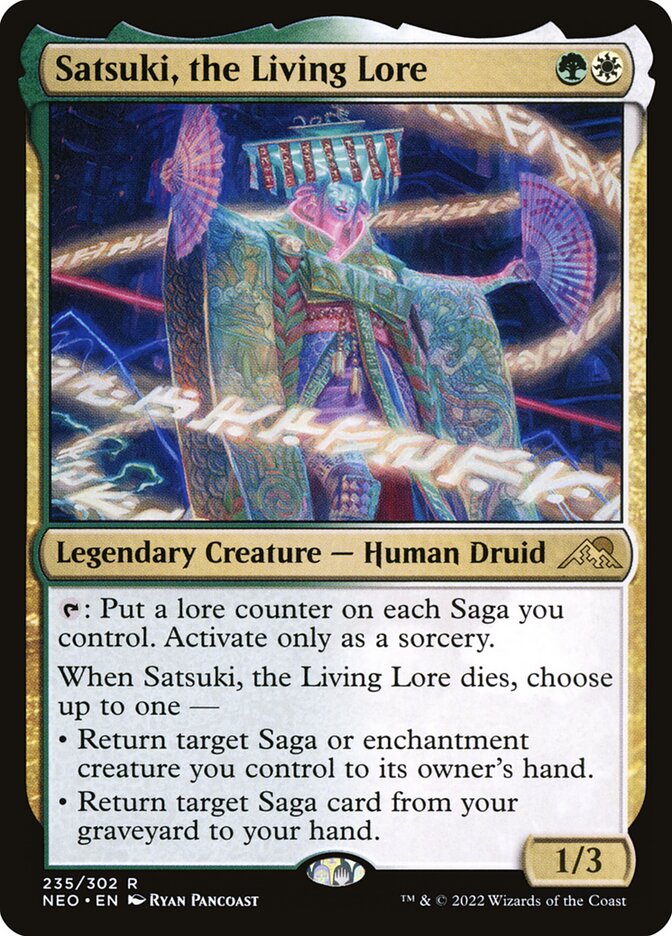 Satsuki, the Living Lore, Kamigawa: Neon Dynasty · 235/302