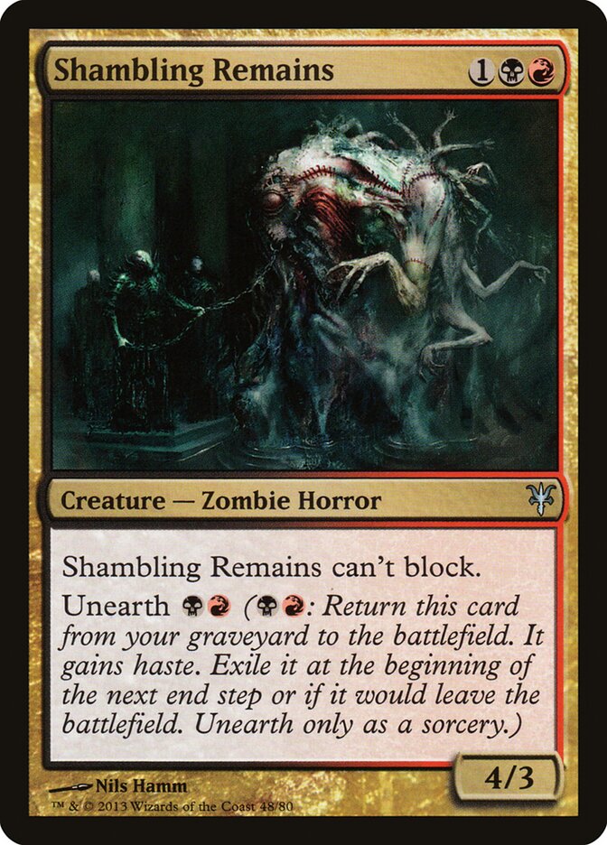 Shambling Remains, Duel Decks: Sorin vs. Tibalt · 48/80