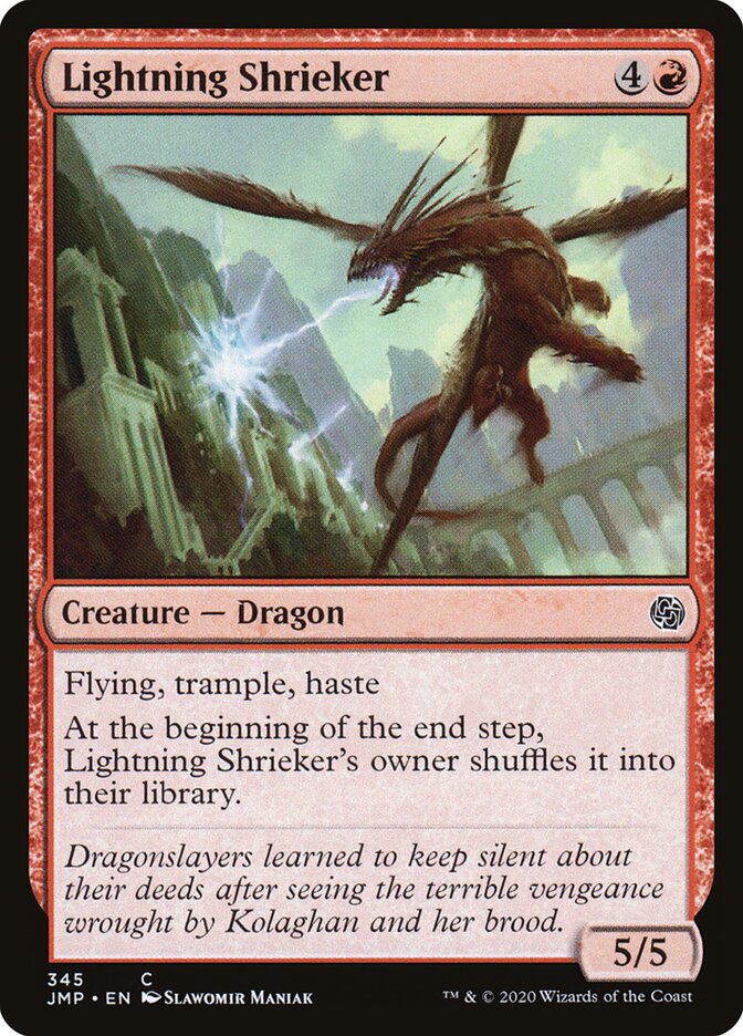Lightning Shrieker, Jumpstart · 345