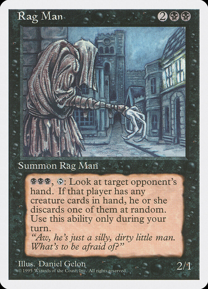 Rag Man, Fourth Edition · 155