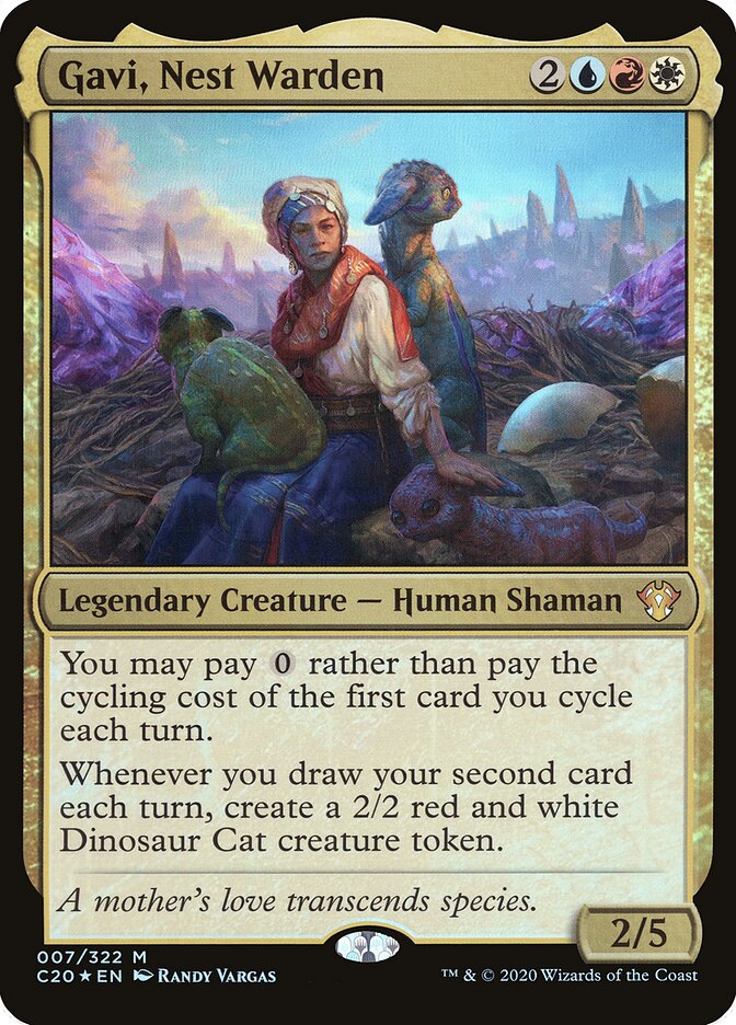 Gavi, Nest Warden, Commander 2020 Oversized · 007