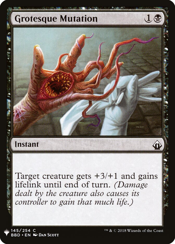 Grotesque Mutation, The List · bbd-145