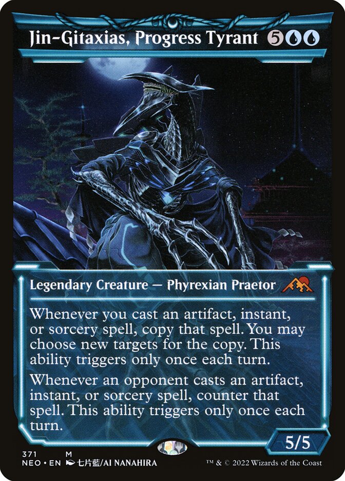 Jin-Gitaxias, Progress Tyrant, Kamigawa: Neon Dynasty · 371
