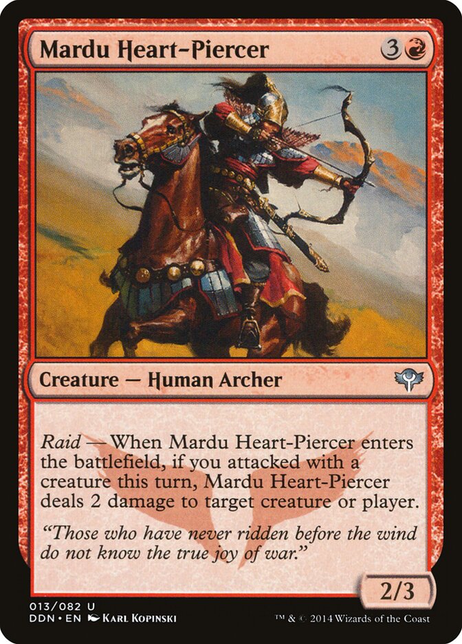 Mardu Heart-Piercer, Duel Decks: Speed vs. Cunning · 013/082