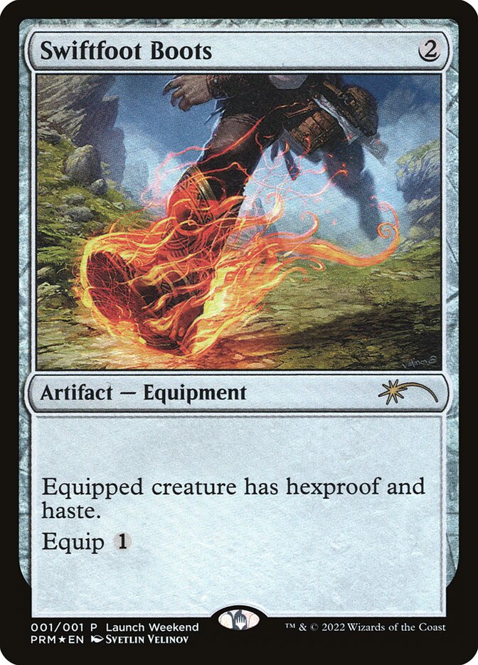 Swiftfoot Boots, Wizards Play Network 2022 · 004/006