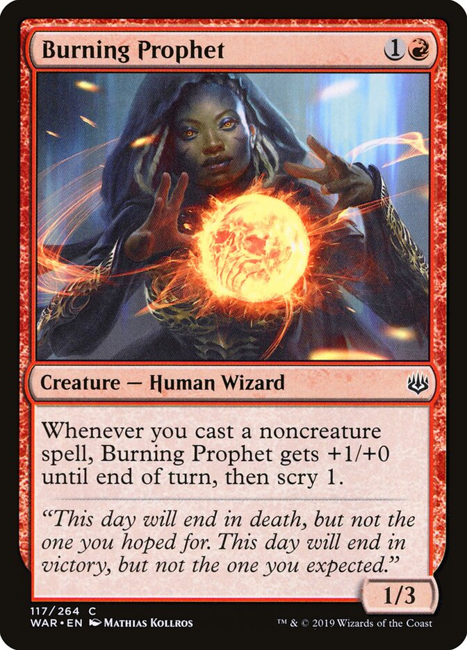 Burning Prophet, War of the Spark · 117/264