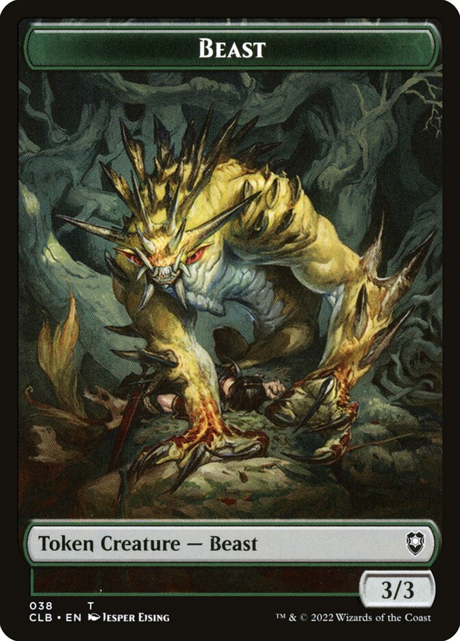Beast, Battle for Baldur's Gate Tokens · 038