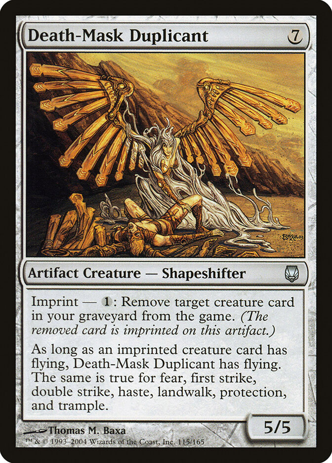 Death-Mask Duplicant, Darksteel · 115/165