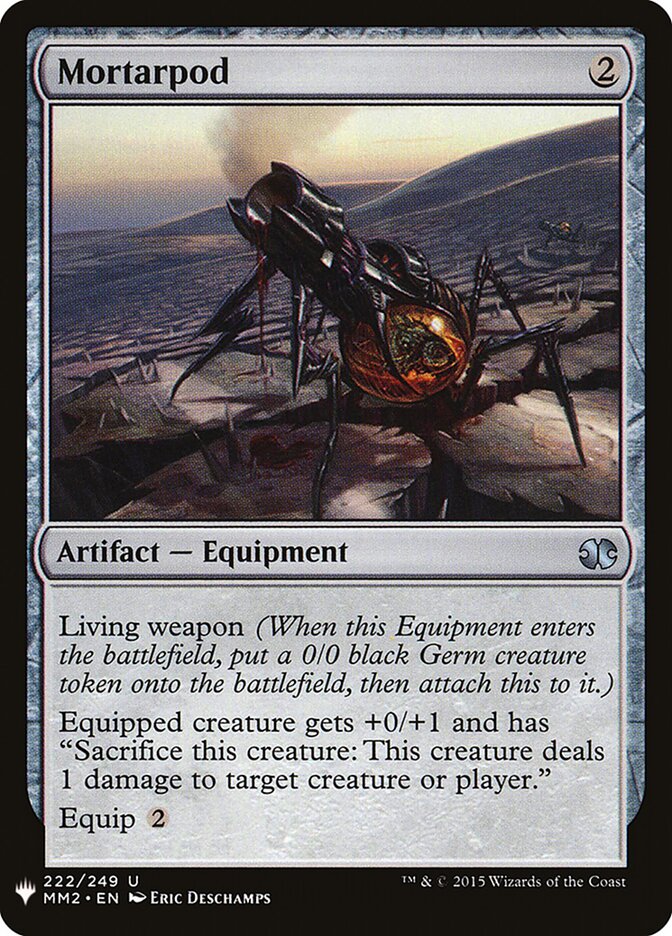 Mortarpod, The List · mm2-222