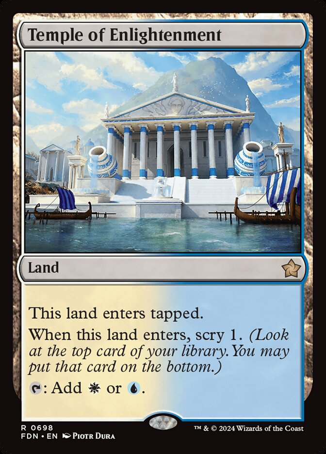 Temple of Enlightenment, Foundations · 0698