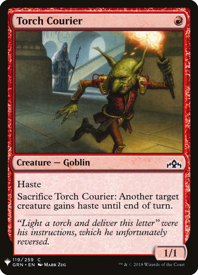 Torch Courier, The List · grn-119
