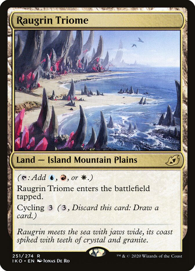 Raugrin Triome, Ikoria: Lair of Behemoths · 251/274