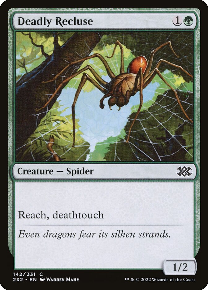 Deadly Recluse, Double Masters 2022 · 142/331