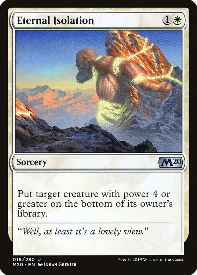 Eternal Isolation, Core Set 2020 · 015/280