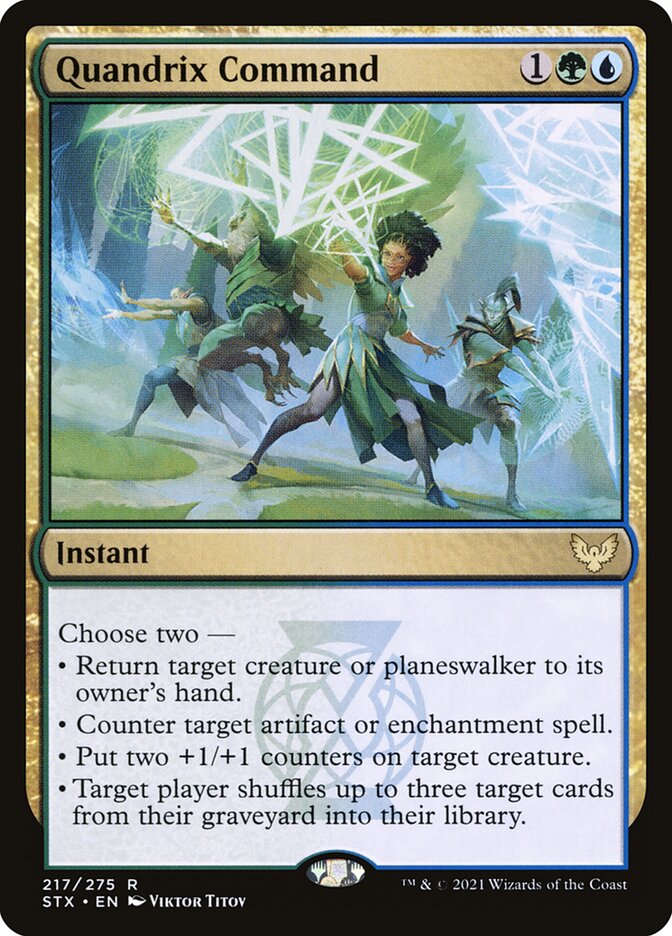 Quandrix Command, Strixhaven: School of Mages · 217/275