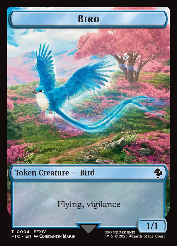 Bird, Final Fantasy Commander Tokens · 0004