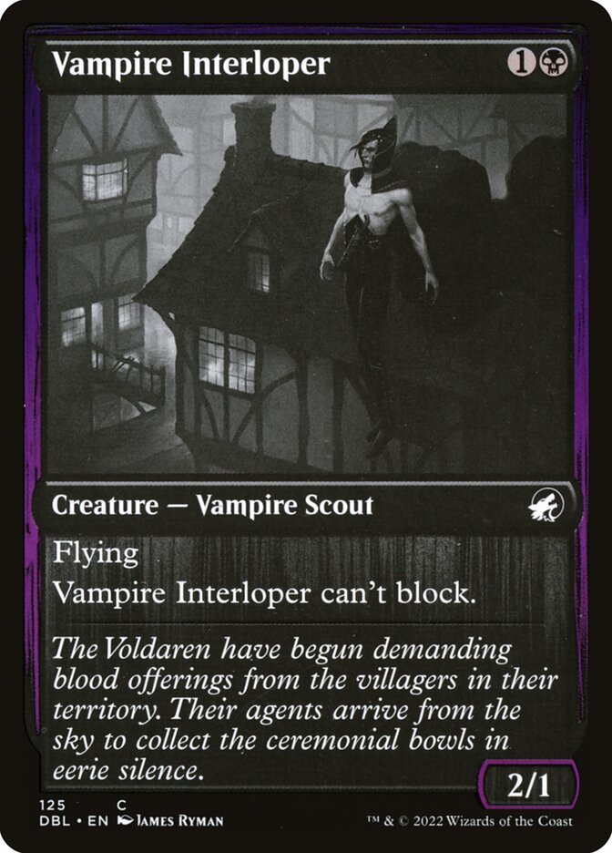 Vampire Interloper, Innistrad: Double Feature · 125/534
