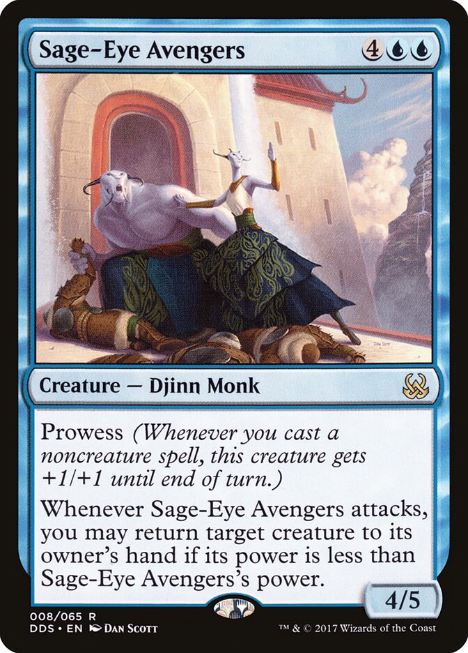 Sage-Eye Avengers, Duel Decks: Mind vs. Might · 008/065