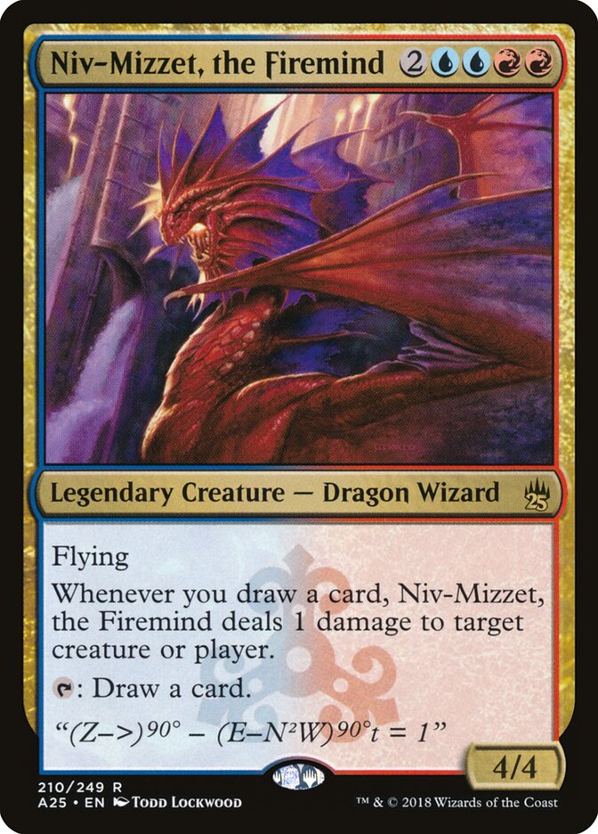 Niv-Mizzet, the Firemind, Masters 25 · 210/249