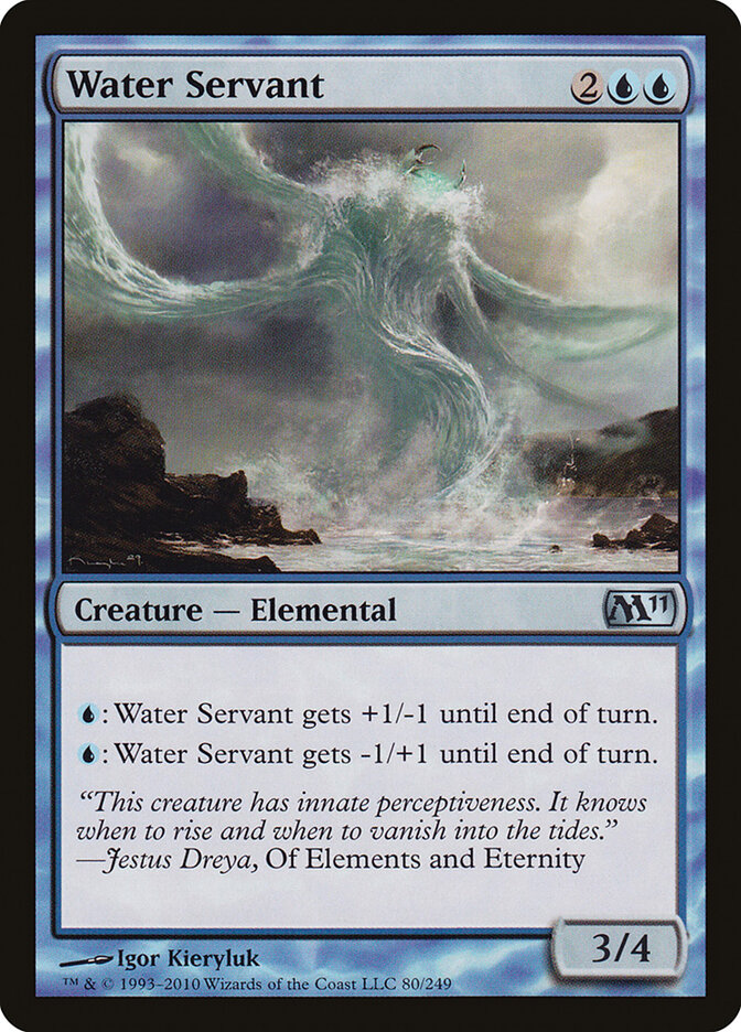Water Servant, Magic 2011 · 80/249