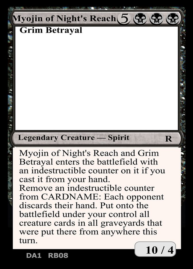 Myojin of Night's Reach and Grim Betrayal, Unknown Event · rb08