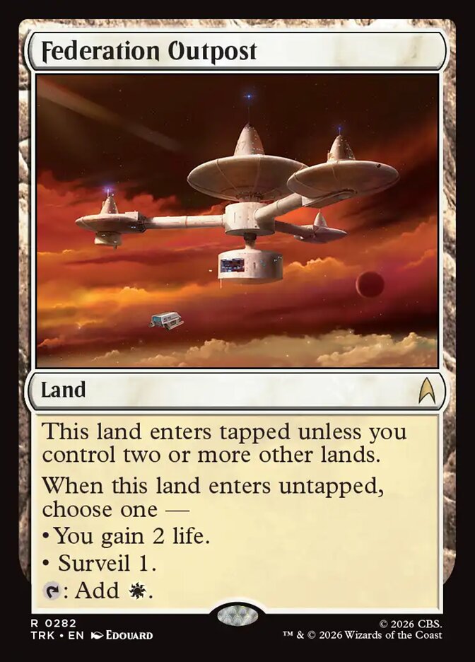 Federation Outpost, Star Trek · 0282