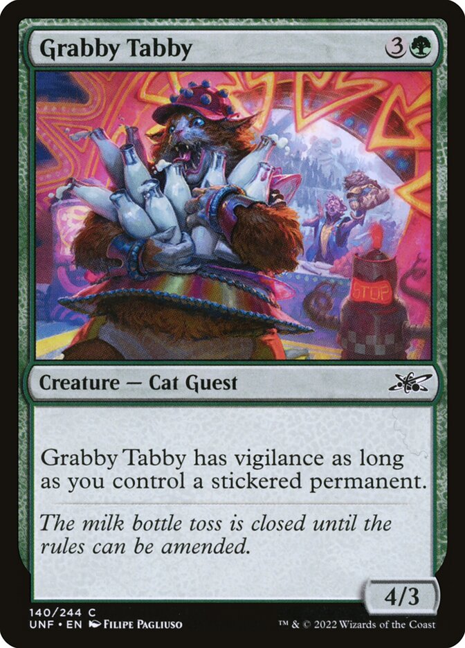 Grabby Tabby, Unfinity · 140/244