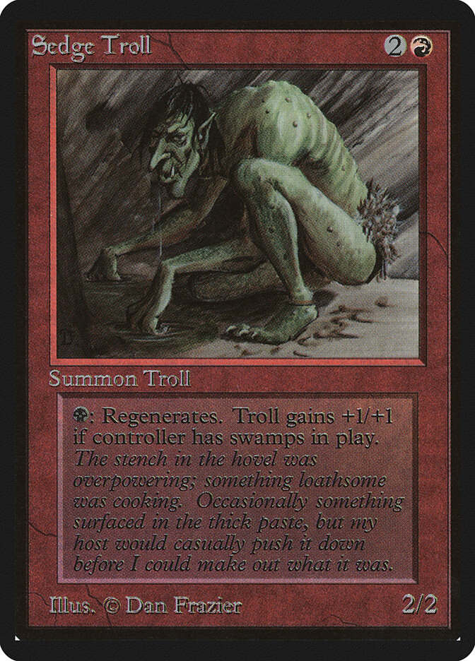 Sedge Troll, Limited Edition Beta · 173