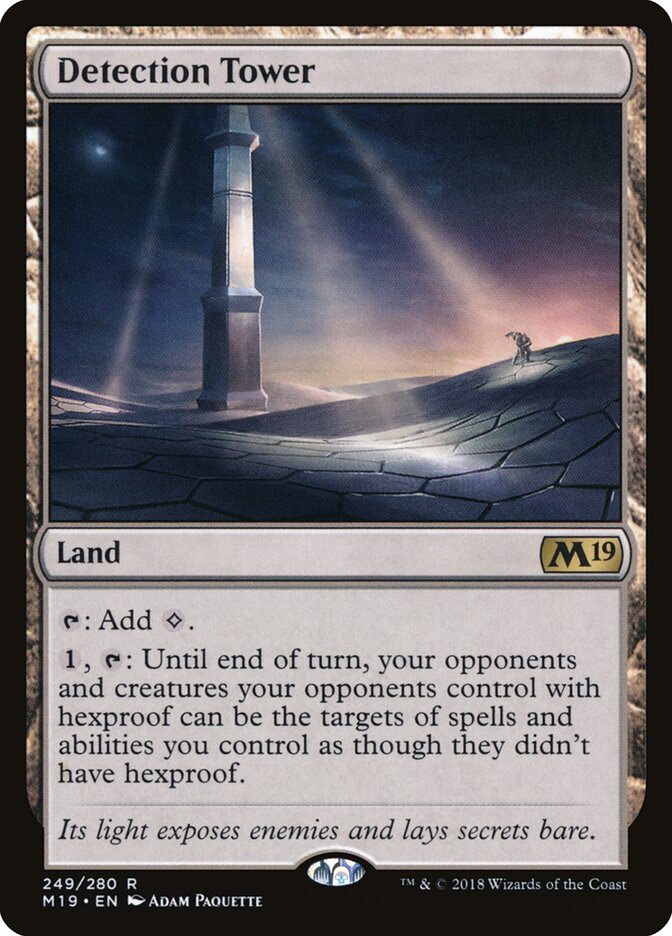 Detection Tower, Core Set 2019 · 249/280