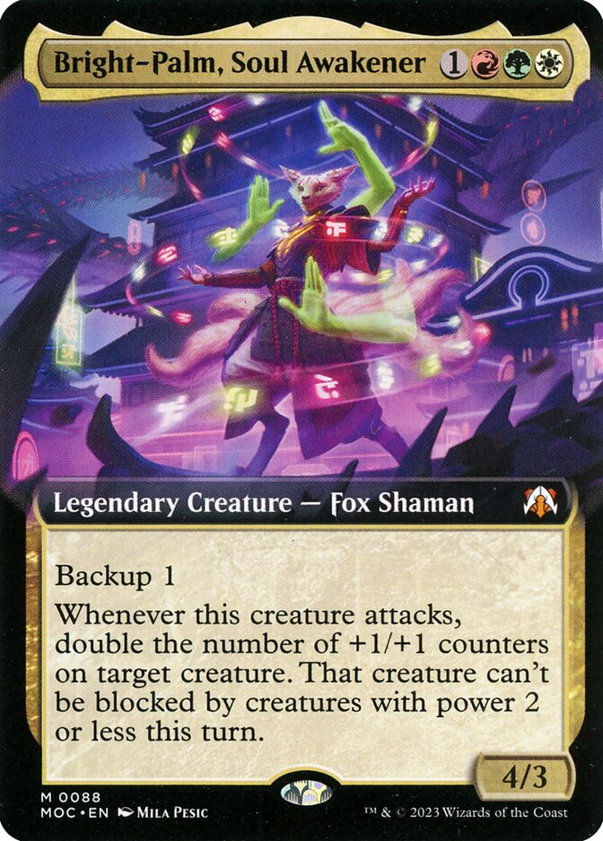 Bright-Palm, Soul Awakener, March of the Machine Commander · 0088