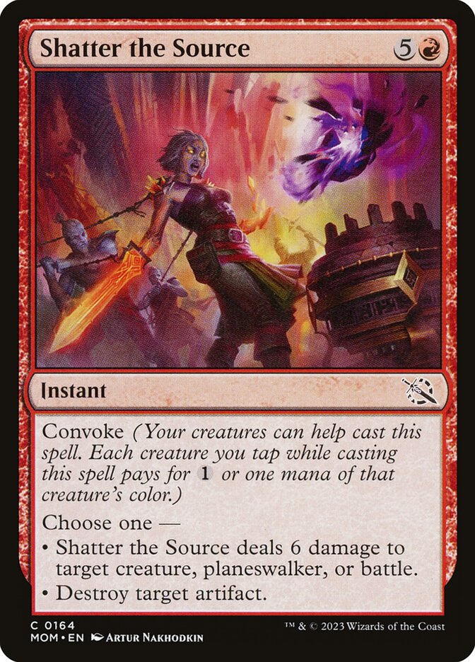 Shatter the Source, March of the Machine · 0164
