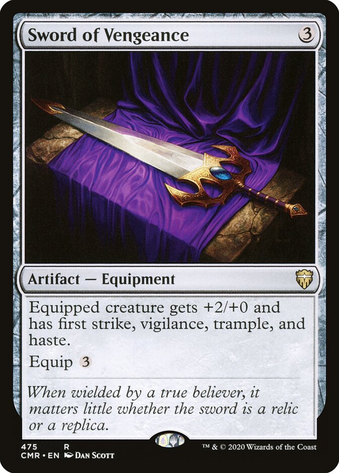 Sword of Vengeance, Commander Legends · 475