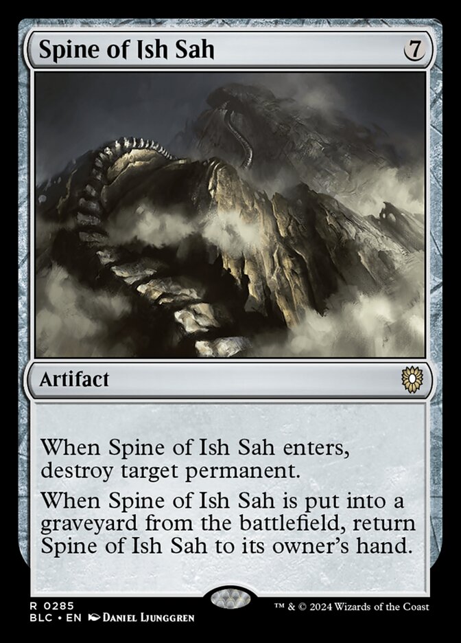 Spine of Ish Sah, Bloomburrow Commander · 0285