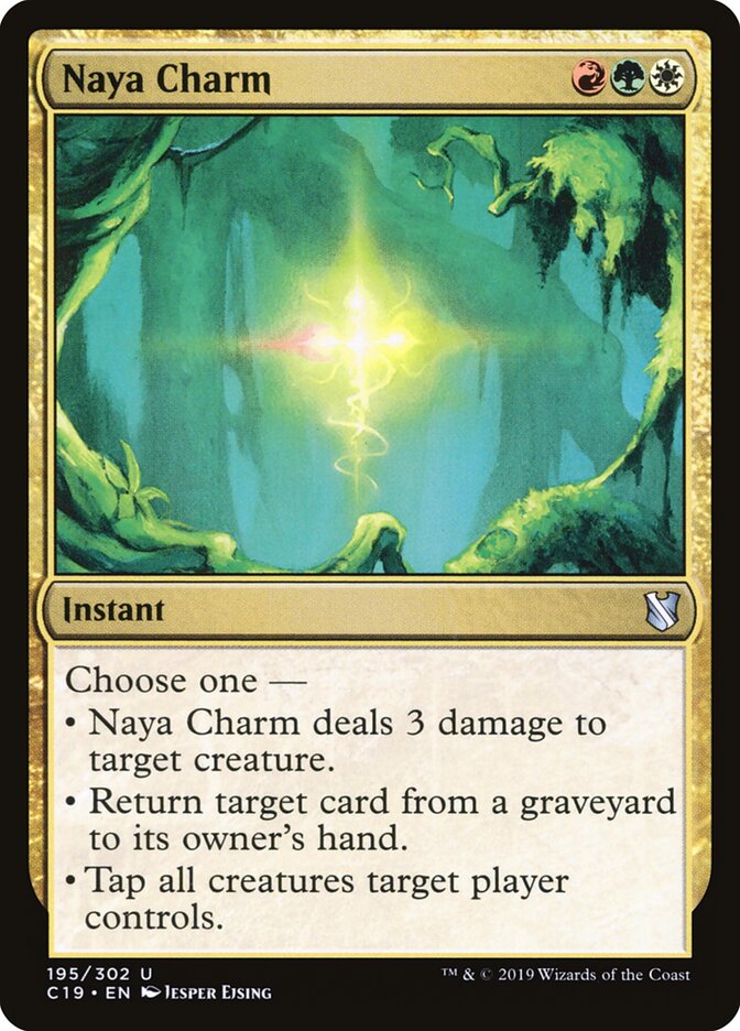 Naya Charm, Commander 2019 · 195/302