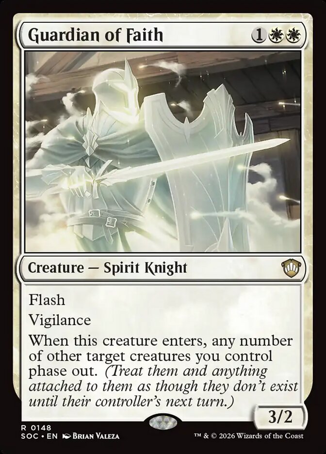 Guardian of Faith, Secrets of Strixhaven Commander · 0148