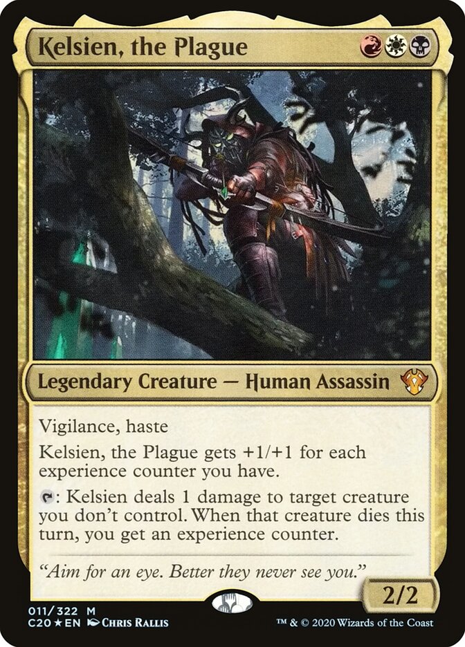 Kelsien, the Plague, Commander 2020 · 011/322