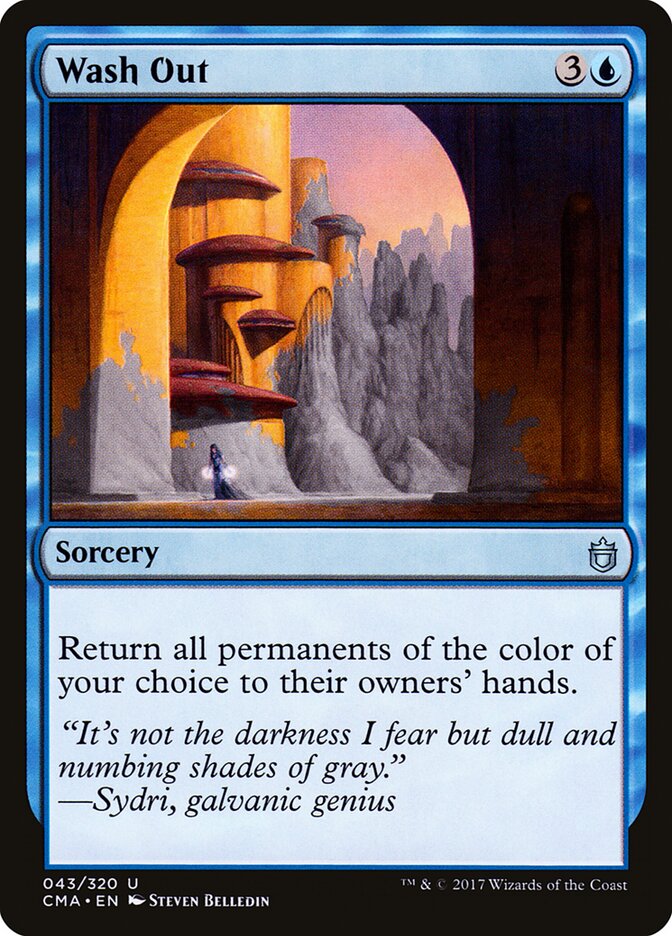 Wash Out, Commander Anthology · 043/320