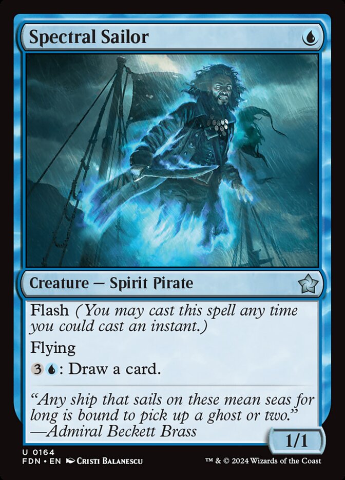 Spectral Sailor, Foundations · 0164