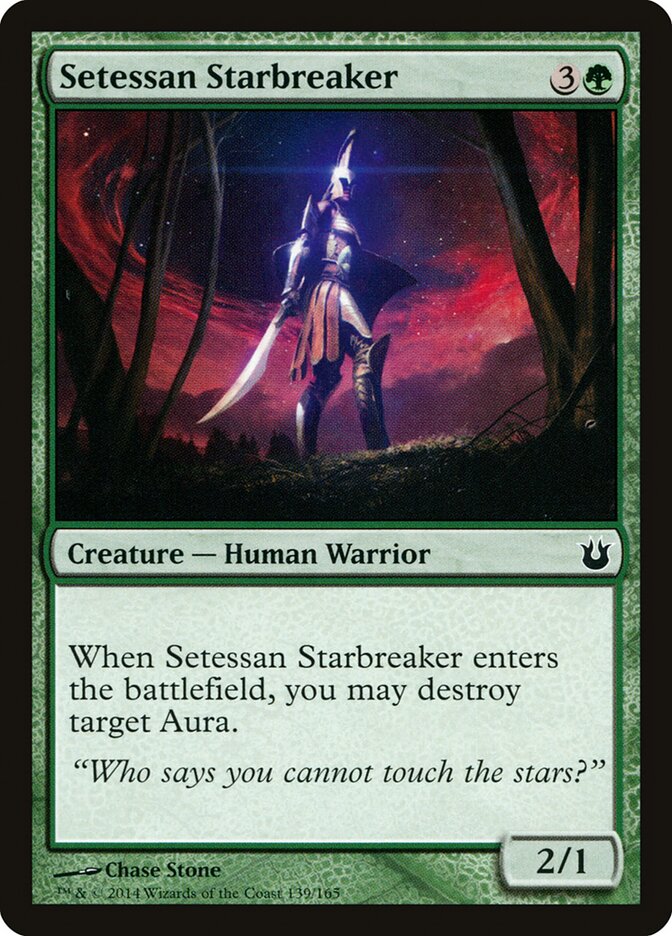 Setessan Starbreaker, Born of the Gods · 139/165
