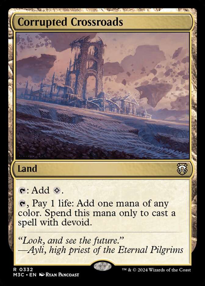 Corrupted Crossroads, Modern Horizons 3 Commander · 0332