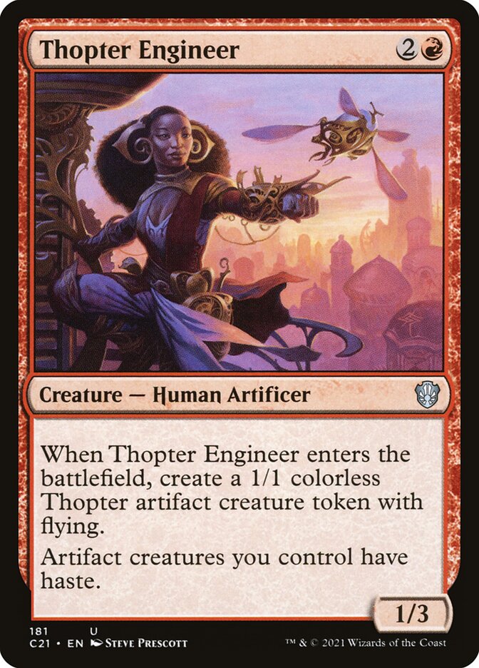 Thopter Engineer, Commander 2021 · 181