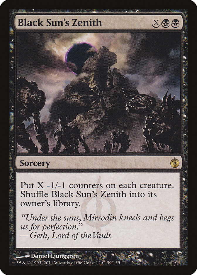 Black Sun's Zenith, Mirrodin Besieged · 39/155