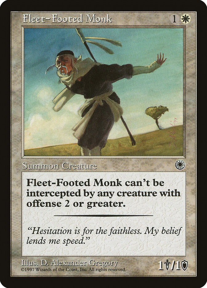 Fleet-Footed Monk, Portal · 15