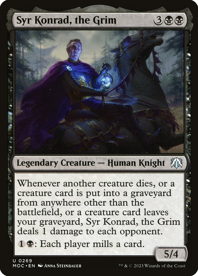 Syr Konrad, the Grim, March of the Machine Commander · 0269
