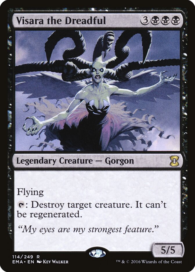 Visara the Dreadful, Eternal Masters · 114/249