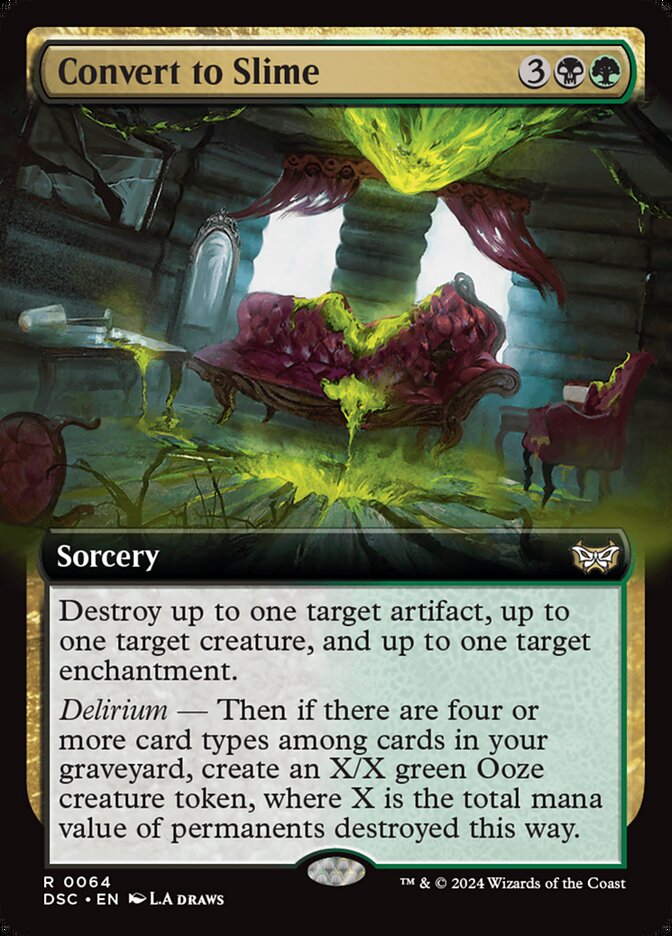 Convert to Slime, Duskmourn: House of Horror Commander · 0064