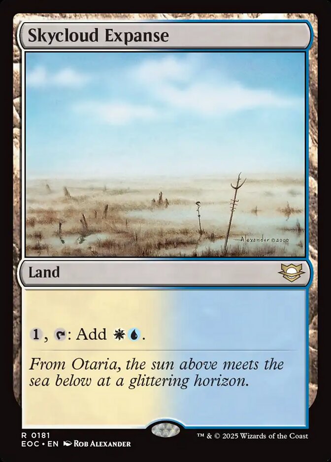 Skycloud Expanse, Edge of Eternities Commander · 0181