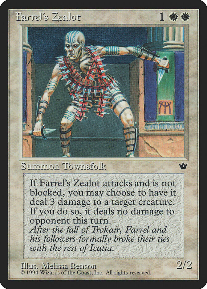 Farrel's Zealot, Fallen Empires · 3a