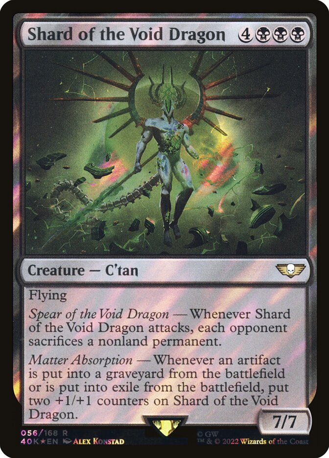Shard of the Void Dragon, Warhammer 40,000 Commander · 56-star